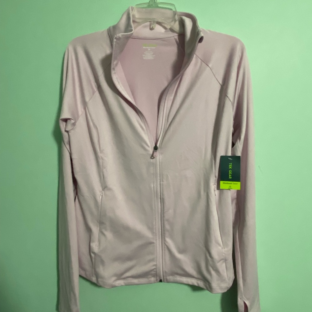 NWT Women’s Tek Gear Athleisure Jacket Day Dream Purple Size M